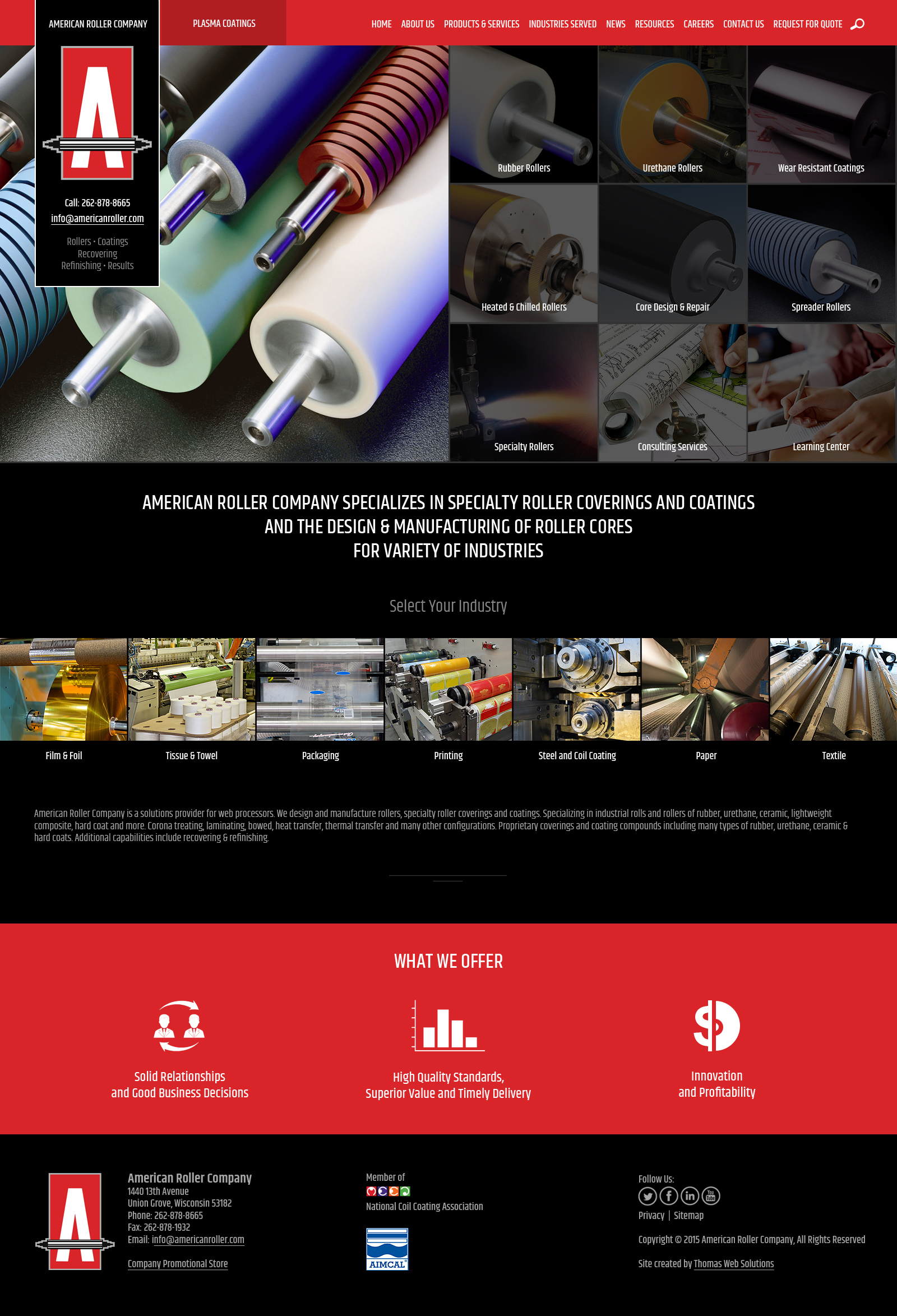American Roller Home Page