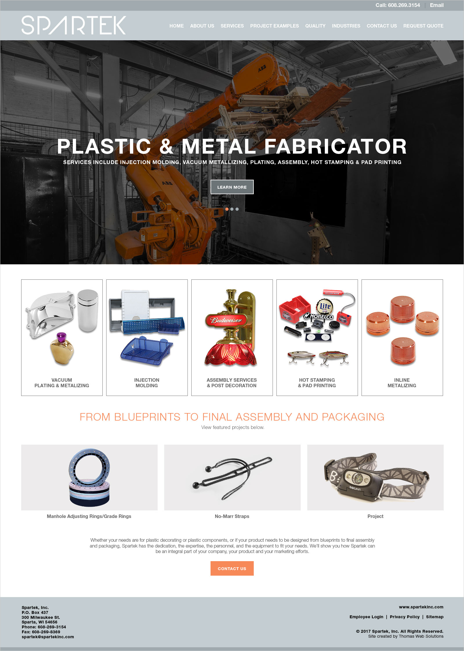 Spartek, Inc. Home Page