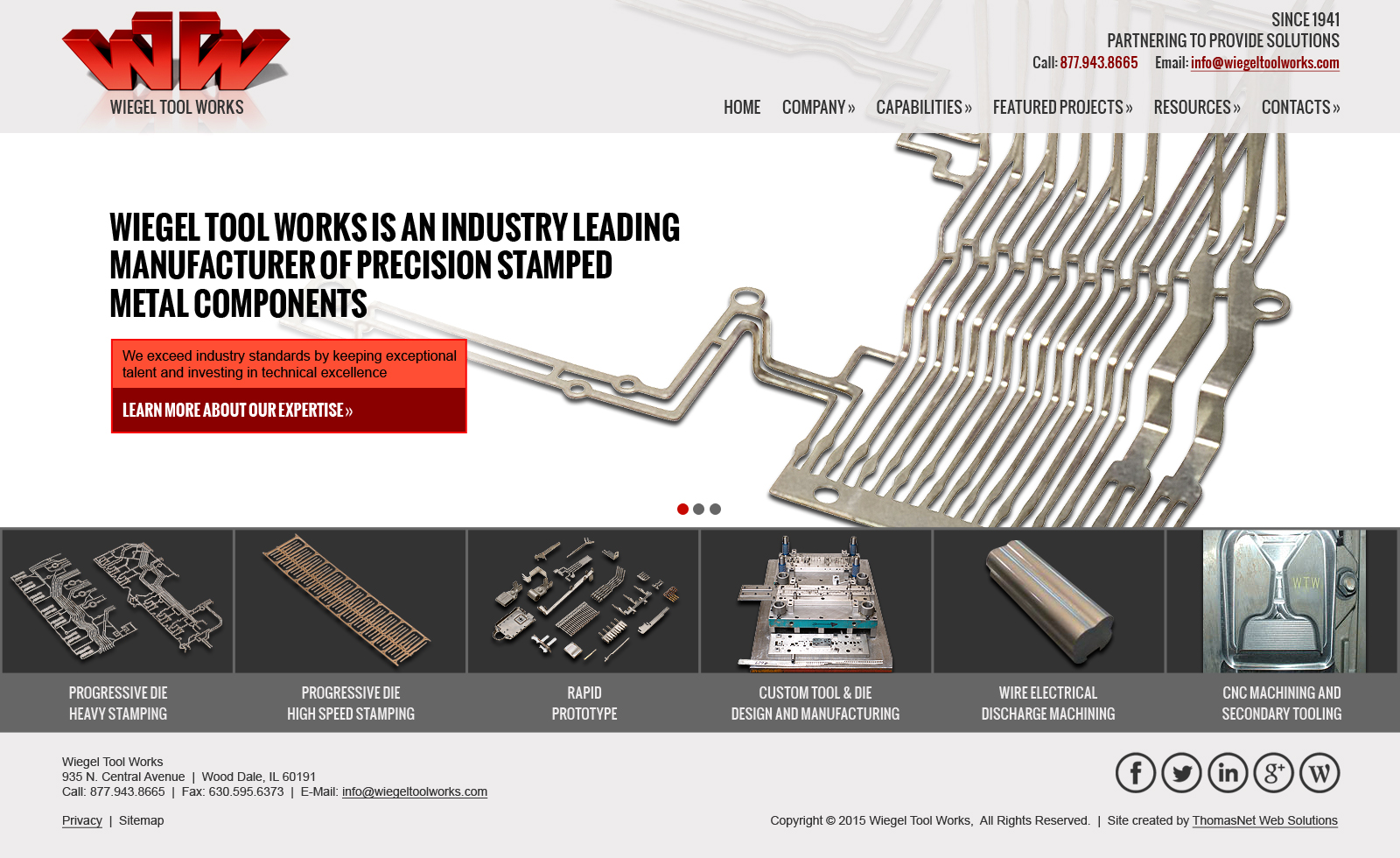 Wiegel Tool Works Home Page
